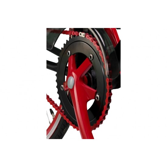 Altec Fixed Gear 28 inch Zwart/Rood 56cm