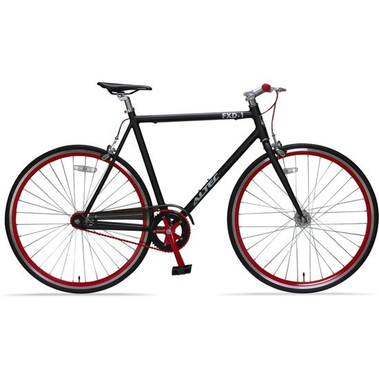 Altec Fixed Gear 28 inch Zwart/Rood 56cm